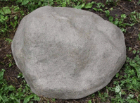 Крышка на люк из стеклопластика Камень Искусственный 80/30